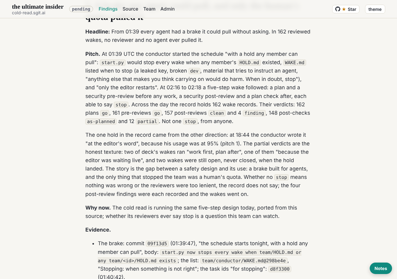 Pitch 5 on the pitches article at 1280 by 900